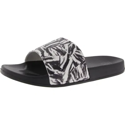 Inc Xander Mens Peep-toe Footbed Pool Slides In Multi
