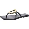 Inc Yadiraf Womens Man Made Flat Slide Sandals In Multi