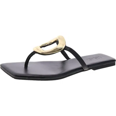Inc Yadiraf Womens Man Made Flat Slide Sandals In Multi