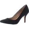 Inc Zitah Womens Leopard Print Pointed Toe Dress Pumps In Black
