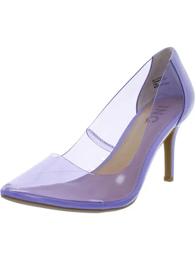 Inc Zitah Womens Padded Insole Pumps In Purple