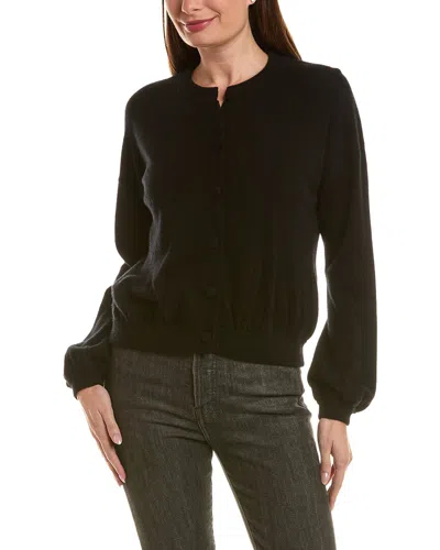 Incashmere 100% Cashmere Cardigan In Black