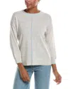 Incashmere 3/4-sleeve Cashmere Pullover In Multi