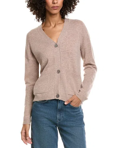 INCASHMERE BOX WOOL & CASHMERE-BLEND CARDIGAN