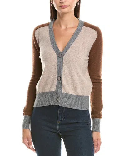 Incashmere Cashmere Cardigan In Brown