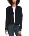 Incashmere Cashmere Open Cardigan In Blue