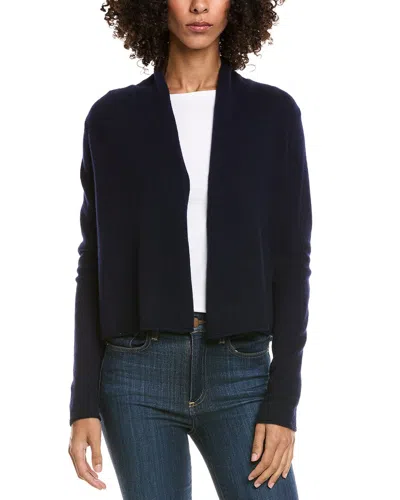Incashmere Cashmere Open Cardigan In Blue