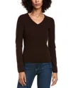 Incashmere Collared Cashmere Sweater In Brown