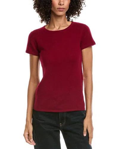 Incashmere Cashmere Top In Burgundy