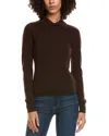 Incashmere Collared Cashmere Sweater In Brown