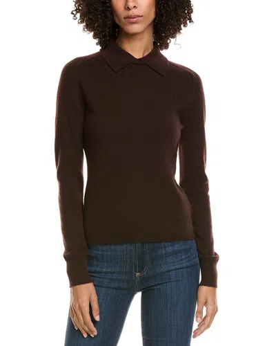 INCASHMERE INCASHMERE COLLARED CASHMERE SWEATER