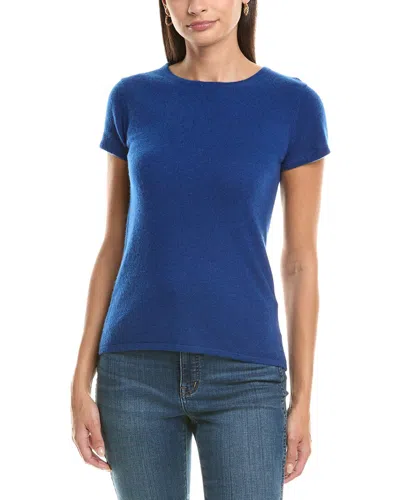 Incashmere Crewneck Cashmere Shirt In Blue