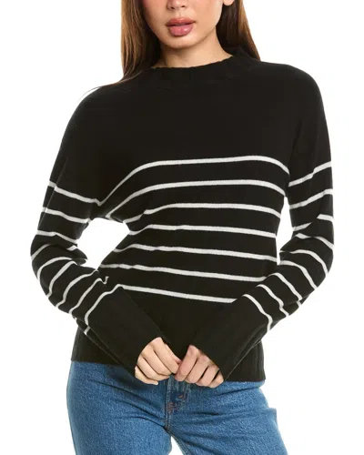 Incashmere Crewneck Cashmere Sweater In Black