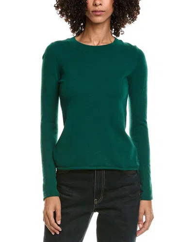 Incashmere Crewneck Cashmere Sweater In Green