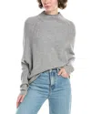 Incashmere Dolman Wool & Cashmere-blend Sweater In Gray