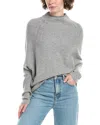 Incashmere Dolman Wool & Cashmere-blend Sweater In Gray
