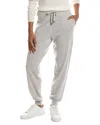 Incashmere Drawstring Cashmere Jogger Pant In Gray