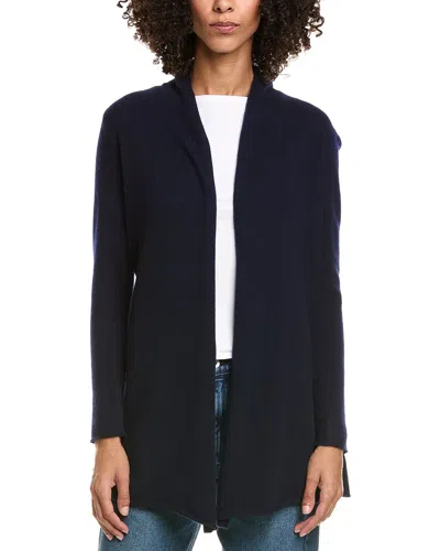 Incashmere Flyaway Cashmere Cardigan In Blue