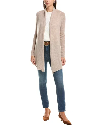 Incashmere Flyaway Cashmere Cardigan In Neutral