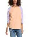 Incashmere In2 By  3/4-sleeve T-shirt In Neutral