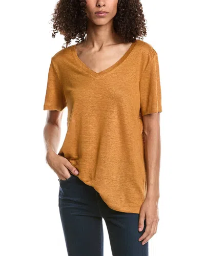 Incashmere In2 By  High-low T-shirt In Brown