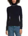 Incashmere Jersey Tipped Cashmere Sweater In Multi