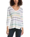 Incashmere Linen Pullover In Grey