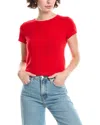 Incashmere Luxury Cashmere T-shirt In Red