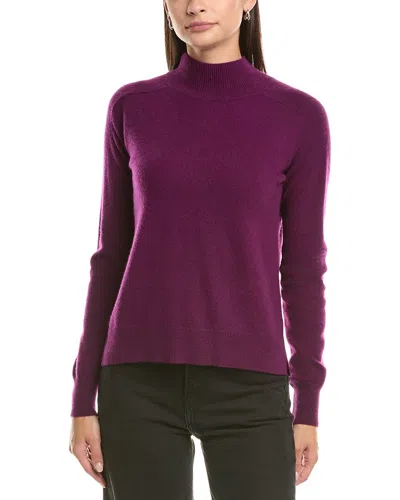 INCASHMERE INCASHMERE MOCK NECK CASHMERE SWEATER