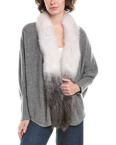 INCASHMERE OPEN FRONT CASHMERE PONCHO