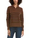 Incashmere Crewneck Cashmere Sweater In Brown