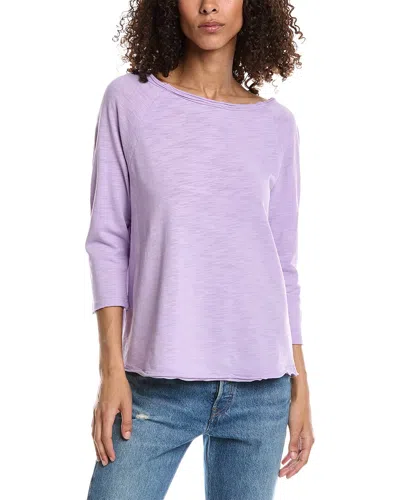 Incashmere Raglan T-shirt In Purple