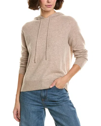 Incashmere Regular Tension 100% Cashmere Hoodie In Tan