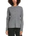 Incashmere Shirt Style Wool & Cashmere-blend Sweater In Gray