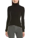 Incashmere Turtleneck Cashmere Sweater In Black