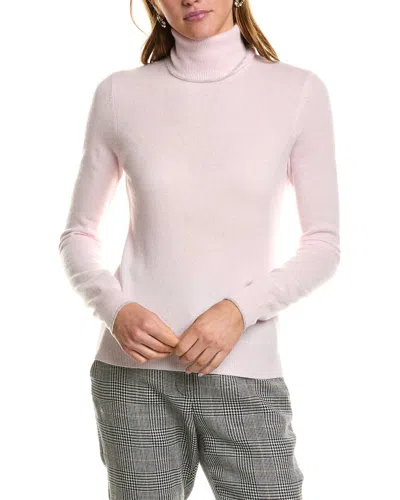 Incashmere Turtleneck Cashmere Sweater In Pink