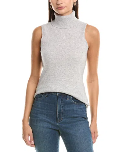 INCASHMERE INCASHMERE TURTLENECK CASHMERE TANK SWEATER