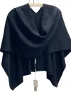 Incashmere Women's Jeweled Topper In Black In Black