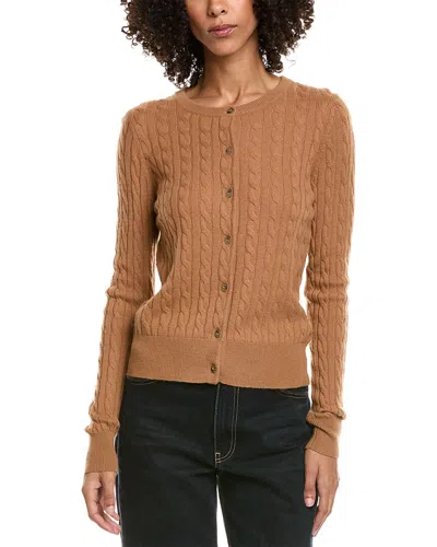 INCASHMERE WOOL & CASHMERE-BLEND CARDIGAN