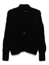 Incentive! Cashmere Cable-knit Cardigan In Black