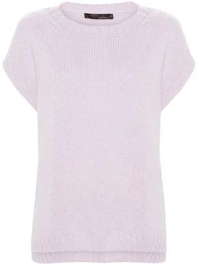 Incentive! Cashmere Artemisa Cashmere Vest In Purple
