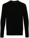 Incentive! Cashmere Crew-neck Cashmere Jumper In Black