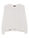Incentive! Cashmere Crew-neck Sweater In White