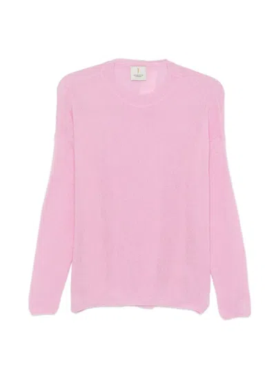 Incentive! Cashmere Lorella Cashmere Sweater In Pink