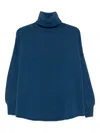 Incentive! Cashmere Turtleneck Cashmere Sweater In Blue