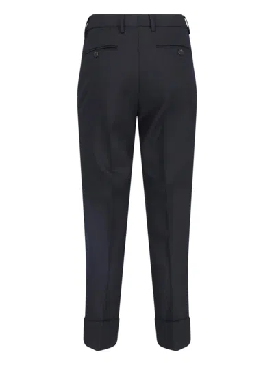 Incotex - Tailored Trousers In Nero