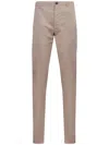 Incotex Trousers With Pockets And Belt Loops