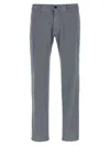 Incotex Cotton Twill Pants With Front And Back Pockets
