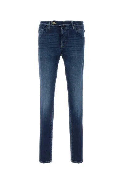 Incotex Pantalone Special Denim Str Wash 2 In Blue