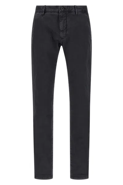 Incotex 18s100 Trousers Belt Loops Side Pockets In Gray
